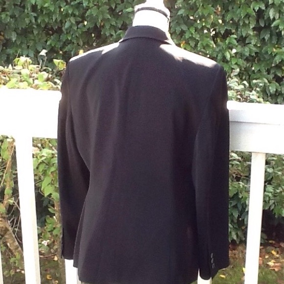 SALE Anne Klein one-button classic black blazer… - Picture 4 of 7